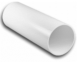 150mm Round PVC Duct 2m Lengths